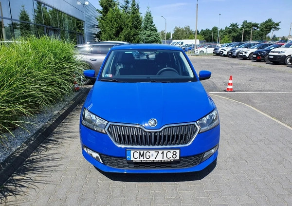 Skoda Fabia cena 36000 przebieg: 142454, rok produkcji 2019 z Sieradz małe 79